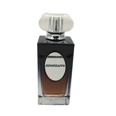 Men 100 ml Square Thick Bottom Glass Polish Perfume Bottle