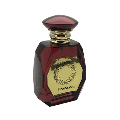 Men Women 100 ml Transparent Red Polish Perfume Bottles