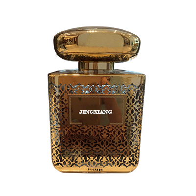 100 ml Gold Plating Laser Glass Polish Perfume Bottles